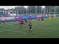 Orrin's & Dylan's Big carry & offload leading to a Cian McConnell try