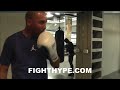 ANDRE WARD DEMONSTRATES WHAT TO DO WHEN FACING SOUTHPAWS OR TALL/LANKY FIGHTERS