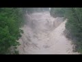 Illgraben 29.05.2017 - Lave torrentielle, Murgang, debris flow- Part 1 minute 0-10