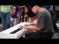 I Played the Most Beautiful Anime Piano Songs in Public