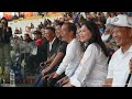 Presiden Jokowi dan Ibu Iriana Saksikan Laga Perdana Piala Presiden 2024, Bandung, 19 Juli 2024
