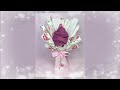 Tutorial Buket Hijab Segiempat dari Kertas Kado || DIY Hijab bouquet || Tutorial Bouquet Tudung