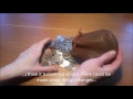 Leather working - Medieval leather coin pouch