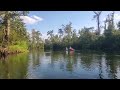 Kayaking on the Ecofina River in Youngstown,  FL. September 2023 Part 2