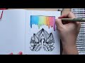 How to draw Zentangle patterns | A Step by step tutorial