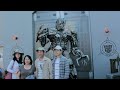 Talking  Megatron at Universal Studios Hollywood