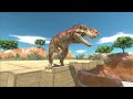 Speckles The Tarbosaurus : Death of the family scene - Animal Revolt Battle Simulator