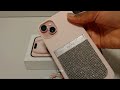 Iphone 15 Plus Unboxing 💗𐙚 + Acessories Haul