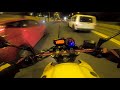 Yamaha XJ6 handmade exhaust High RPM in Tunnels