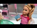 Barbie Chelsea Skipper Stacie Day Routine!!