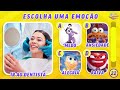 Qual a sua Emoção? 😃🤢😡 Teste suas Emoções em Situações com DIVERTIDA MENTE 2