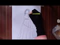How to draw a girl face step by step with pencil|draw a girl|girl drawing #girldrawing