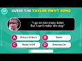 Guess the Song | Taylor Swift Lyrics Quiz