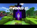 50 HOURS to BUILD - MY TIME IS UP /  Minecraft Survival Let's Play / XaryCraft SMP