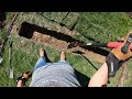 HOW TO DIG A TRENCH - FRENCH DRAIN TRENCH - FASTEST WAY TO DIG A TRENCH BY HAND WITH SHOVEL