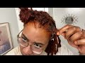 Retwisting My Starter Locs using Jamaican Mango & Lime Loc Gel | 3 Month Loc Journey | Comb Coils