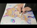 DRAW WITH ME | Drawing Sangonomiya Kokomi with Ohuhu Markers | Sketchbook session