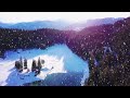 ❄Beautiful Snow Scene - Winter Scene - Relaxing Piano Sleep Music: Meditation, Spa Music & Study 102