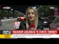 Lëkundje tërmeti në Tiranë, raporton gazetarja Glidona Daci