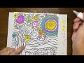 Paint Simply a Starry Night with Markers - Fun Art for Kids Inspired by Van Gogh