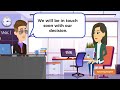 Improve English Speaking Skills | Job Interview   Part #2  English conversation practice