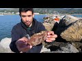 Catch and Cook: DELICIOUS Dungeness Crab on the Rocks!!