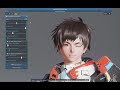 Expression edits | Phantasy Star New Genesis Character creator