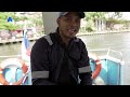 Bagaimana Sampah Di Melaka River Cruise Dibersihkan