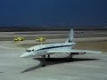 Experimental Concorde aircraft F-WTSA lands at DFW 9/20/73  Part 1