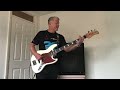 The Knack,My Sharona isolated bass cover by Andy Jefford.