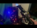 Ghostbusters Proton Pack Spirit Halloween start up and fire