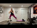 Pilates Reformer Intermediate Workout (Band Prop) #100