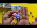 ASMR MEGA PEPPA PIG Collection Unboxing slime eggs mystery boxes satisfying Surprise toys