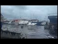 Hurricane Beryl makes landfall on Grenada's Carriacou in the Caribbean Sea !