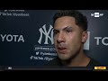 Gleyber Torres on being benched during the game by Aaron Boone