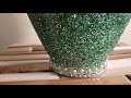 Creating Beauty/Green Diamond Vase prt.2