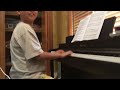 Playing piano