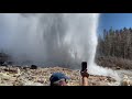 Steamboat Geyser Eruption/July 19 2020