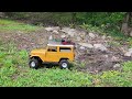 FMS Toyota FJ40 First Run and Small Fire