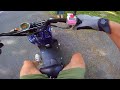 Angry Lady Vs Moped