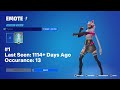 Fortnite TOP 50 RARE EMOTES in July 2024!