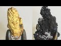 TEST - native gold and pyrite burn testing
