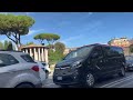 Flying United Airlines to Italy and Driving into Rome!