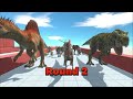 ESCAPE FROM ALIEN PARACERATHERIUM #3 - Animal Revolt Battle Simulator