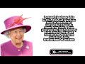 Queen Elizabeth II  Words (Quotes)