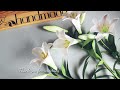 How to make Easter Lily from paper / cách làm hoa Loa Kèn bằng giấy mỹ thuật/oaihuong handmade