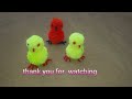 pom pom chick making/super easy makingo/super easy pom pom making ideas/ making ideas with fingers