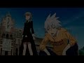 Soul and Maka in Soul Eater Not