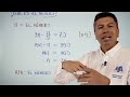 Solución  de problemas con Ecuaciones de Primer Grado | Ejemplo 1
