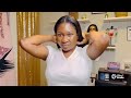 Straight crochet hair ft X-pression kanekalon #lissage